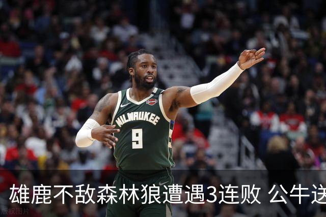 雄鹿不敌森林狼遭遇3连败 公牛送灰熊7连败